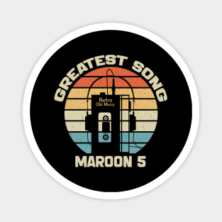 Maroon 5 Vintage Magnet